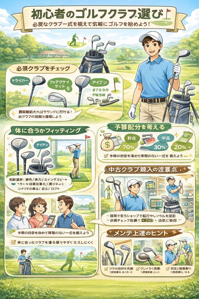 クラブの選び方は単に見た目やブランドで決めるものではなく身長や体力 スイングの速さを踏まえたフィッティングが重要